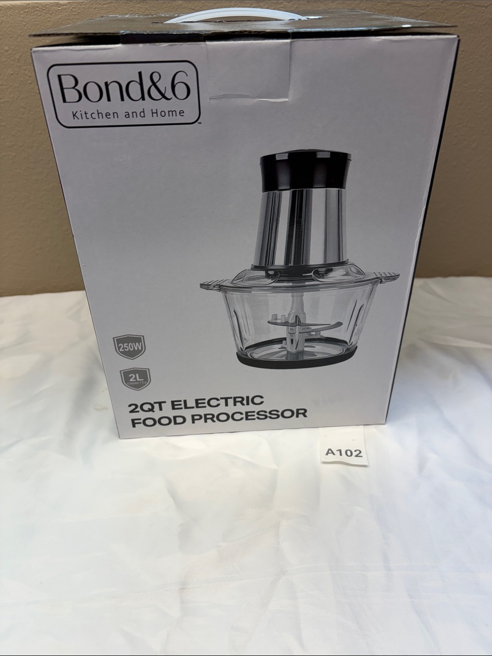 2QT Electric Food Processor - Silver/Black - Picture 5 of 5